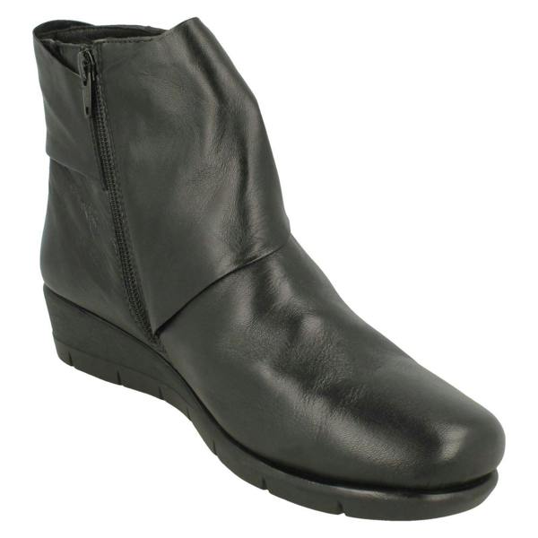 Padders Ladies Padders Bow Detailed Ankle Boots Cedar