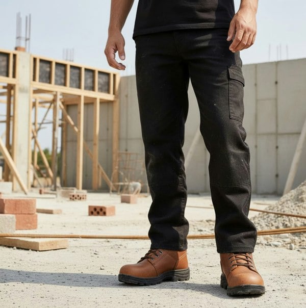 Skechers Work Skechers Work 77009EC WORKSHIRE Mens Safety Boots Brown