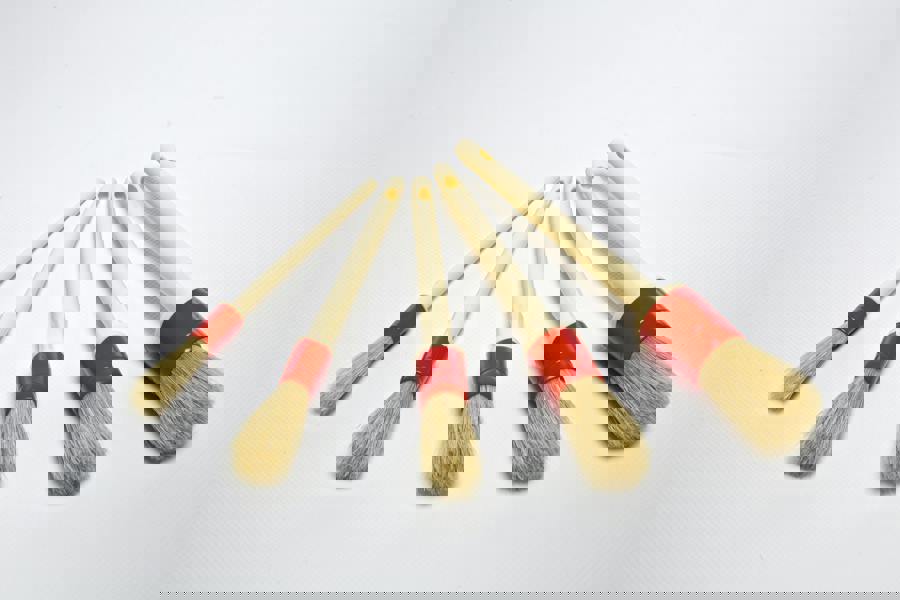 race glaze set of bristle detailing brushes