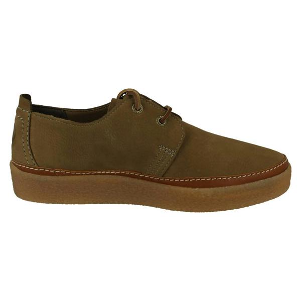 Clarks Mens Clarks Casual Crepe Sole Lace Up Shoes Clarkwood Low