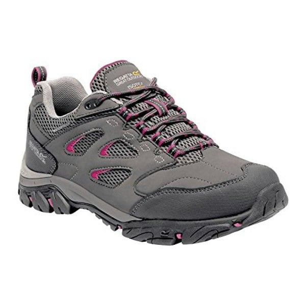 Regatta Womens/Ladies Holcombe IEP Low Hiking Boots - Steel/Vivacious