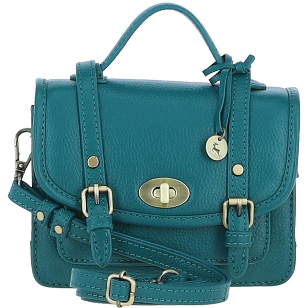 Stylish Real Leather Small Satchel Bag: y-61
