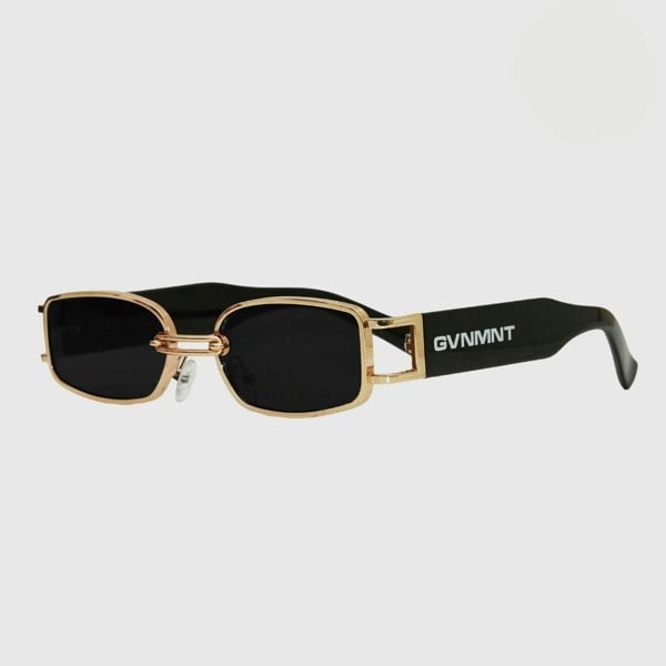 GVNMNT Clothing Co Notorious Sunglasses - Black / Gold