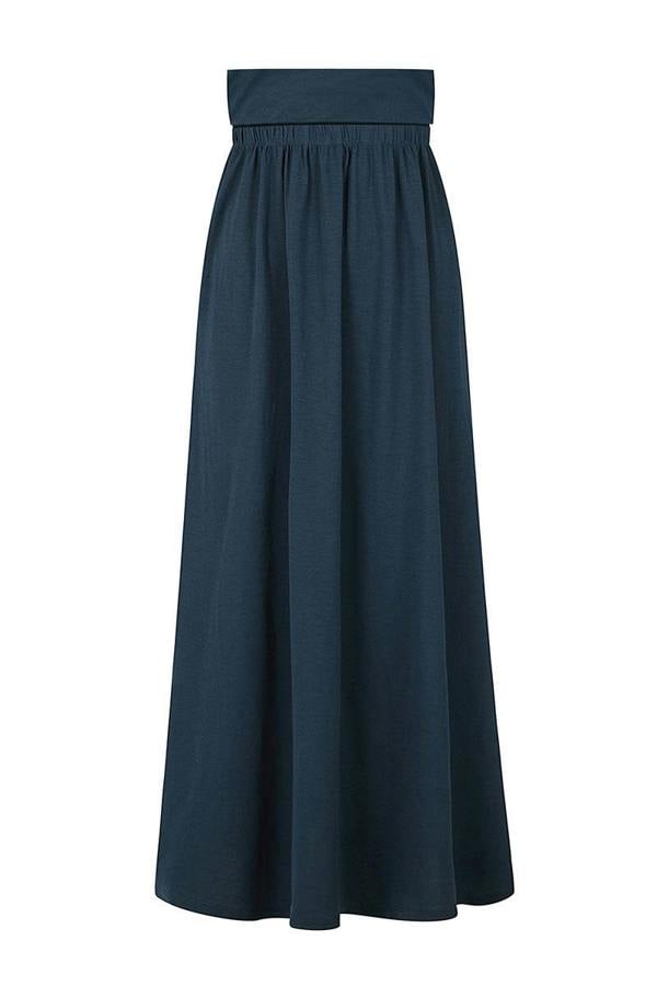 HotSquash Roll Top Maxi Skirt
