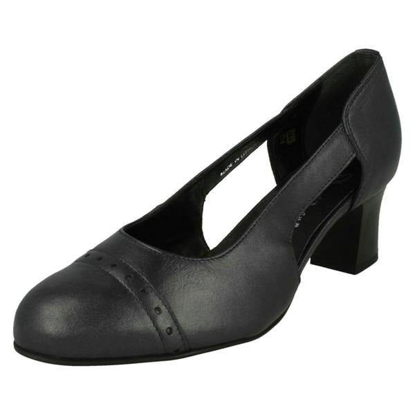 Da Bella Ladies Da Bella Low Heeled Court Shoe Princess