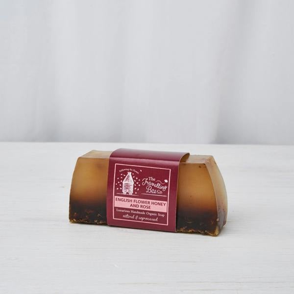 The Travelling Bee Co. English Flower Honey and Rose Soap