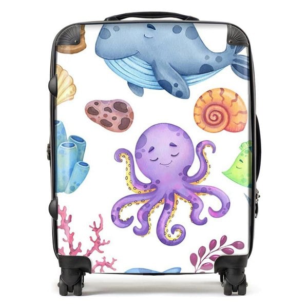 Warren Reed Children'S Sea Life Suitcase