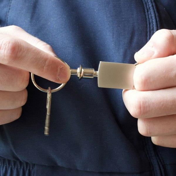 Personalised Detachable Metal Keying - MYLEE London