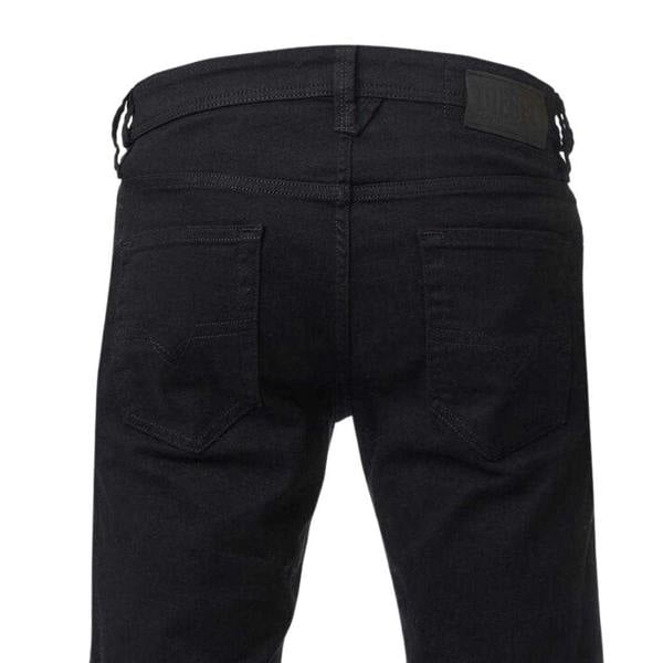 Diesel Mens Larkee-X Straight Jeans - Black - 