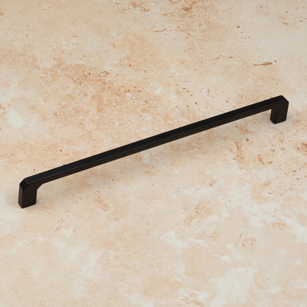 Handle & Home Matt Black Angled End D-Bar Handles