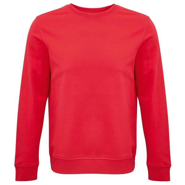 SOLS Unisex Adult Comet Organic Sweatshirt - Red