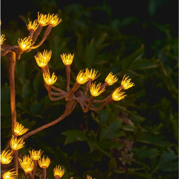 Solar And Battery Powered Wild Fennel Branch - alternative angle
