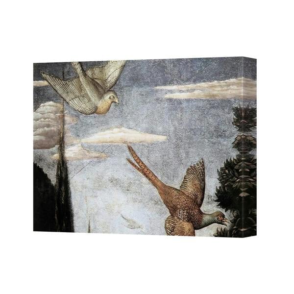 Benjamin Tate Design Vintage Birds in Flight Canvas Print Wall Art Decor 4385