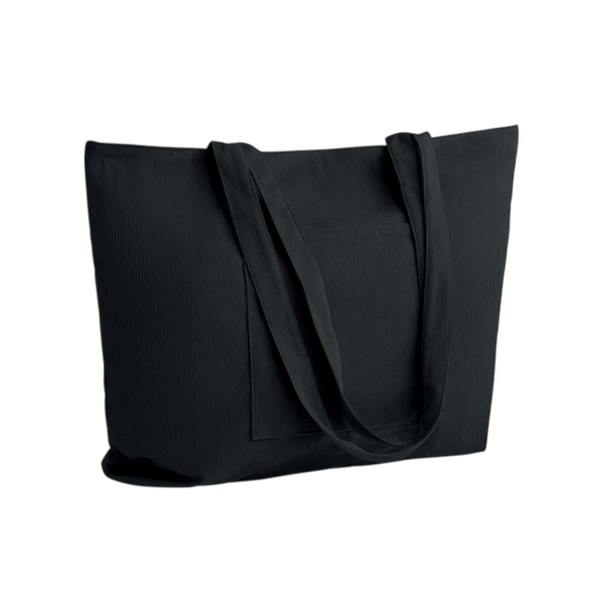 MidOcean Cordy G Corduroy Shopper Bag - Black - 