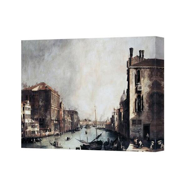 Benjamin Tate Design Venice Canal Cityscape Canvas Art Print For Home Decor