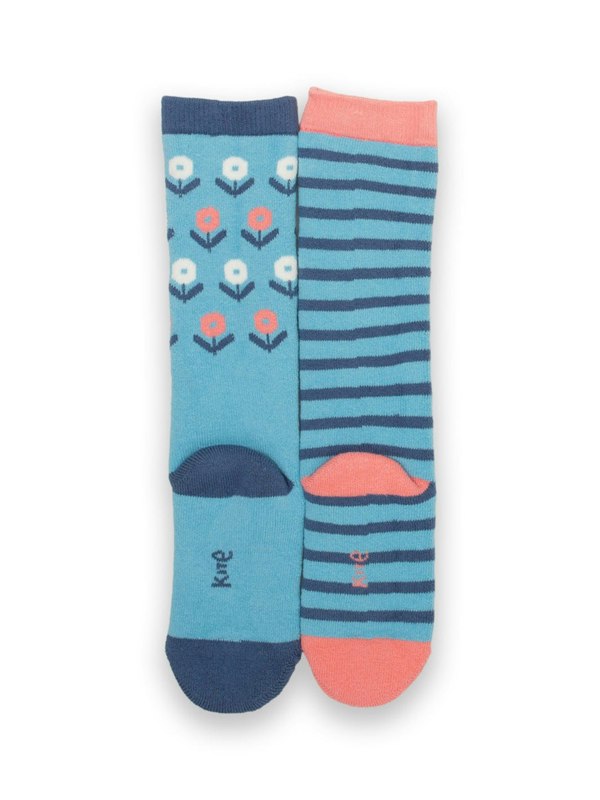 Kite Girls Organic Hygge Cosy Socks Iceberg