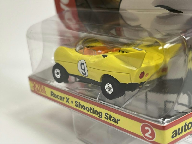 Auto World Slot Cars Speed Racer Racer X Shooting Star Thunderjet Ultra G HO Scale SC372-2