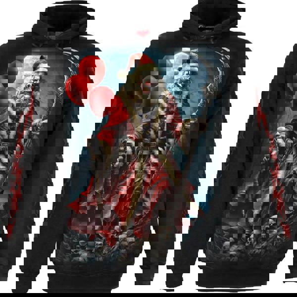 SANTA CLOWN - Hoody Black