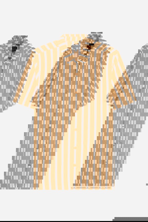 ENORSIA Men's Short Sleeve Stripe Jersey Shirt