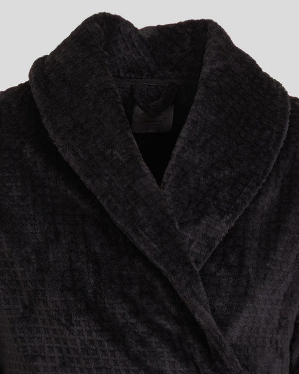 Steel & Jelly Osterley - Waffle Texture Supersoft Fleece Dressing Gown