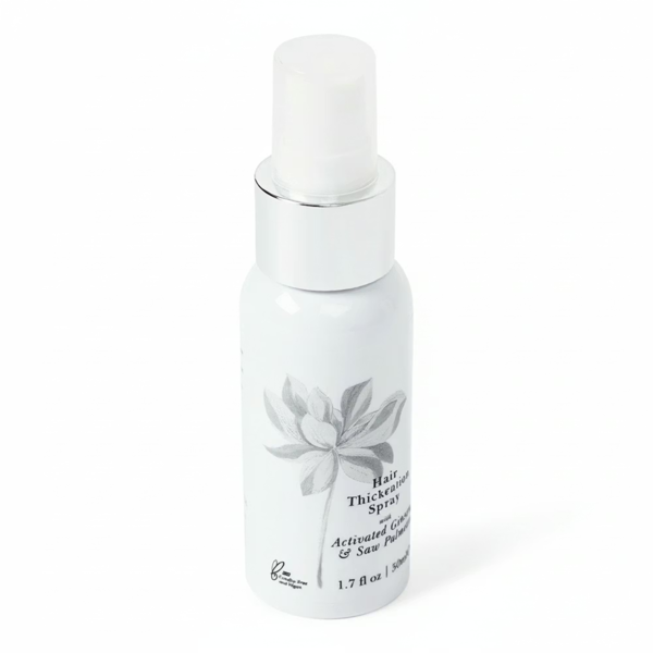 White Lotus Beauty Hair Thickening Spray with Activated Ginseng and Saw Palmetto