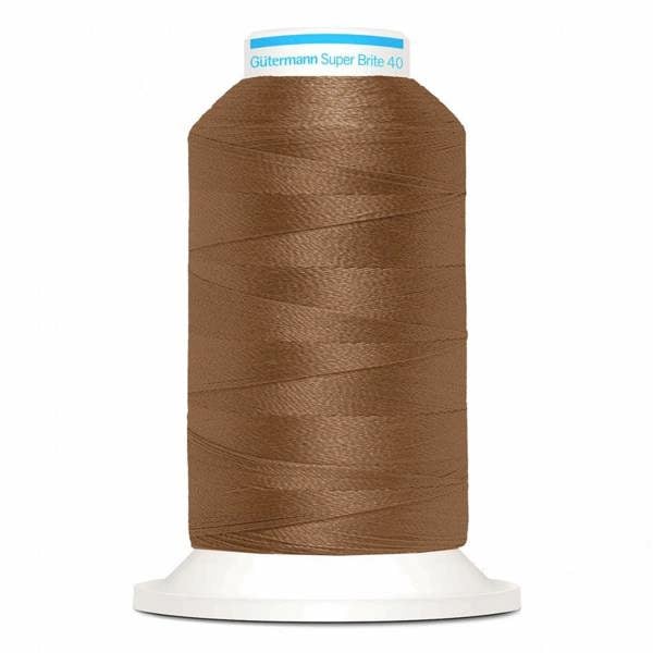 Gutermann Super Brite Polyester 40 Embroidery Thread 1000m Polyester Thread Suitable For Embroidery