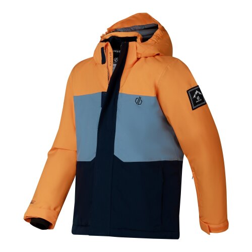 Dare 2B Kids Send It II Ski Jacket - Electric Orange/Navy