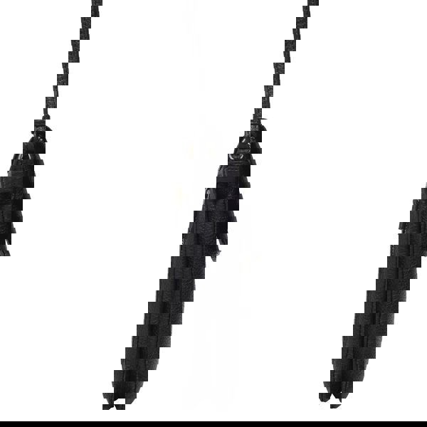 Assots London 'MARIA' Black Pebble Grain Real Leather Crossbody Phone Bag