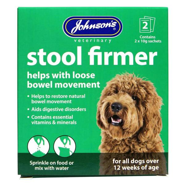 Johnson's Johnsons Vet Stool Firmer For Dogs 20g