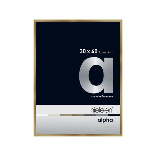nielsen Alpha Aluminium Picture Frame - Brushed Amber