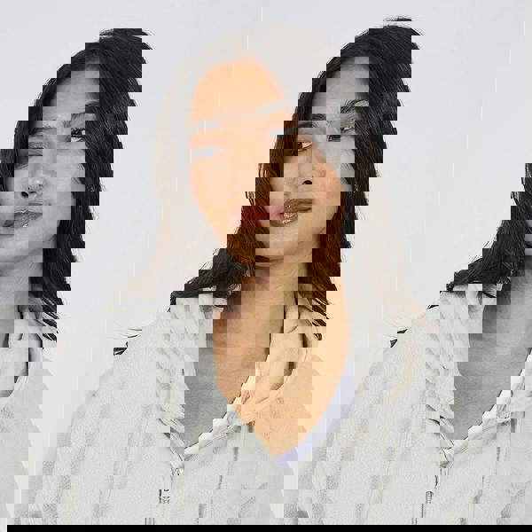 Brave Soul Grey Zip Through Polar Fleece Hoodie - Grey Image 4