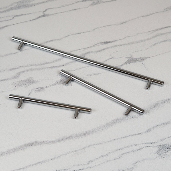Handle & Home Polished Chrome Bar Handles