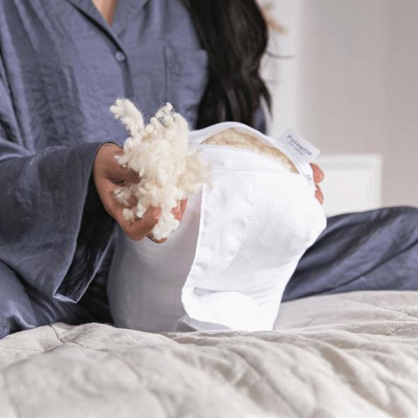 Putnams Natural British Wool Knee Pillow