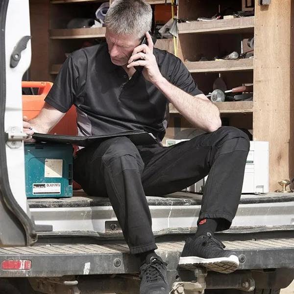 TuffStuff Work Joggers With Knee Pad Pockets - Hi-Vis Trousers