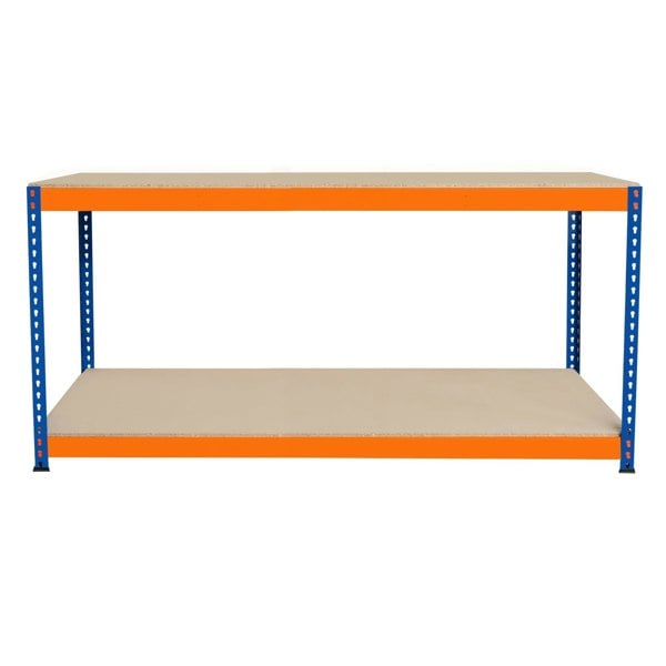 Monster Racking S-Rax 2 Tier Workbench - 180cm x 60cm x 90cm