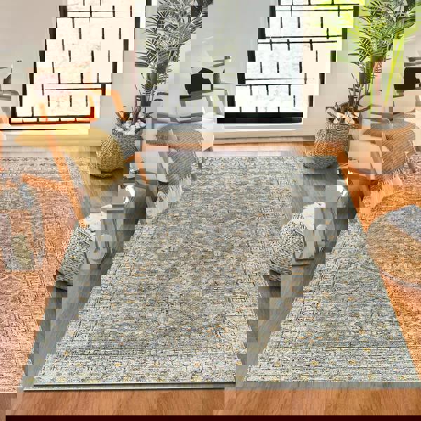 Livabliss Becki Owens Darling-Washable Brown Green Traditional Vintage Boho Rug