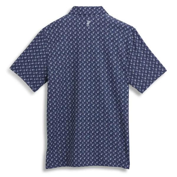 Paisley Polo AM1052 Navy Driver Back