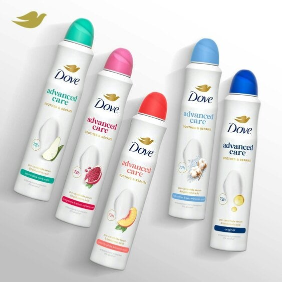Dove Anti-perspirant Deodorant Go Fresh Peach&White Blossom 72H Control 12x200ml