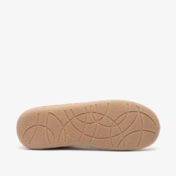 Jo & Joe NEWHAMPSHIRE Moccasin Slippers   in  Tan
