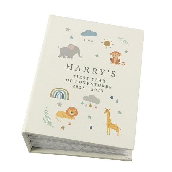 Personalised Memento Company Personalised Animals 6x4 Photo Album