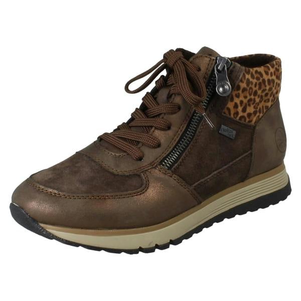 Rieker Ladies Rieker-Tex Double Zip Ankle Boots 49040
