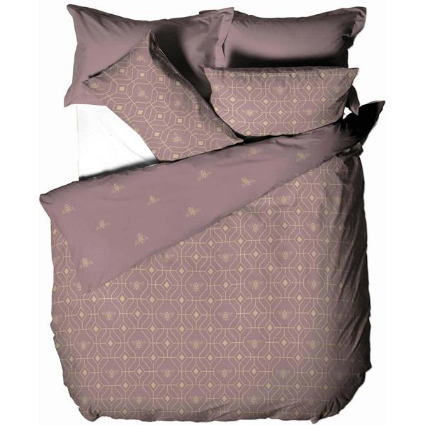 Furn Bee Deco Duvet Cover Set - Blush Red - 
