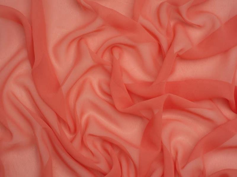 Minerva Core Range Minerva Light Sheer Chiffon Fabric - Plain Design Dressmaking Fabric, 110 cm / 44" Wide - per metre