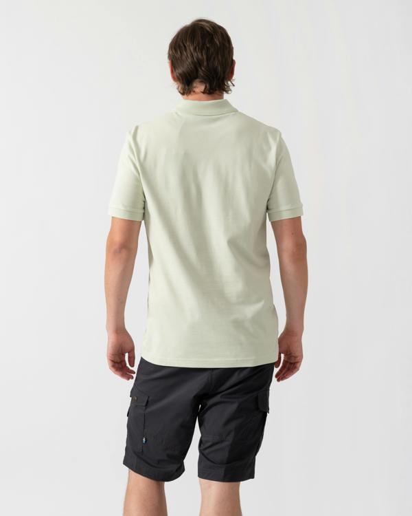 BOSS Orange Passenger Mens Stretch-Cotton Slim-Fit Polo Shirt with Logo Patch - Open Green 384