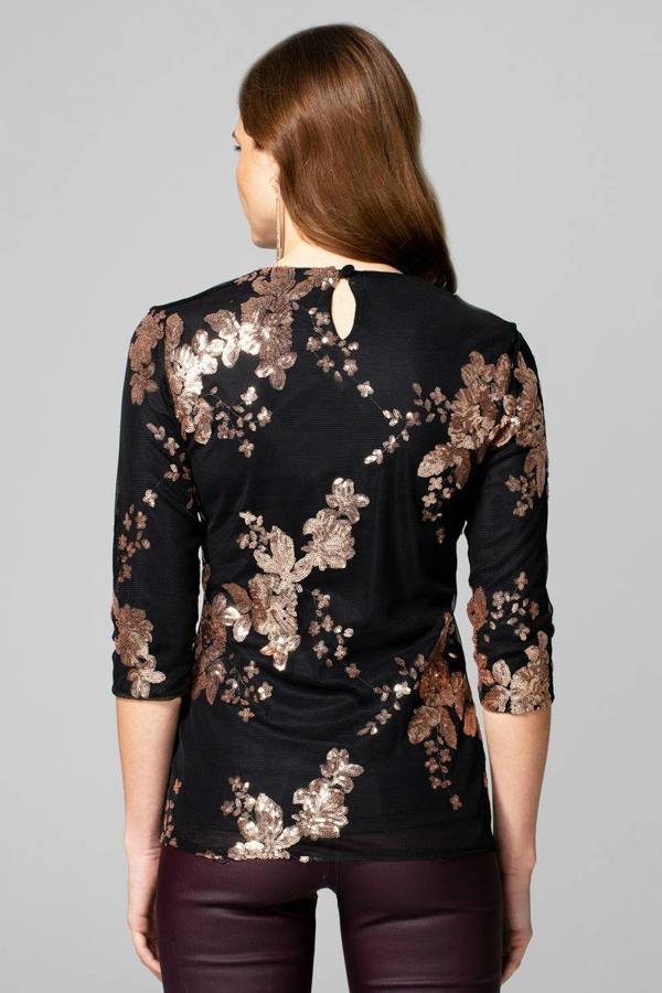 HotSquash Sequin Party Top