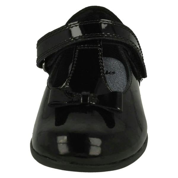 Clarks Girls Clarks Bow Detailed School Shoes Scala Hope