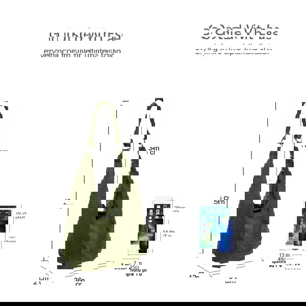 Kitise Large Slouch Italian Suede Leather Hobo Tote Bag