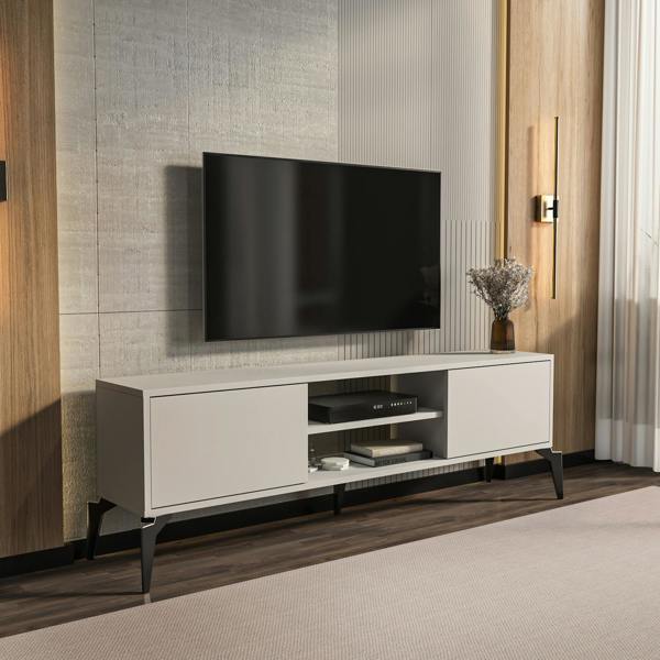 Decorotika Lojo Modern Tv Stand TV Cabinet for TV's up to 55"