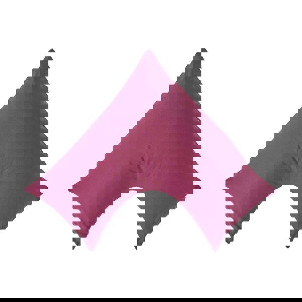 HOMESCAPES Egyptian Cotton V Shaped Pillowcase 200 TC