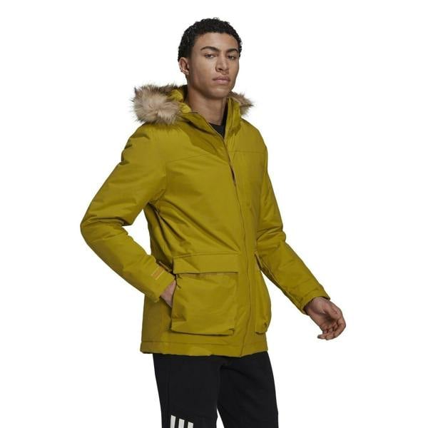 Adidas Mens Utilitas Parka - Pulse Olive - 